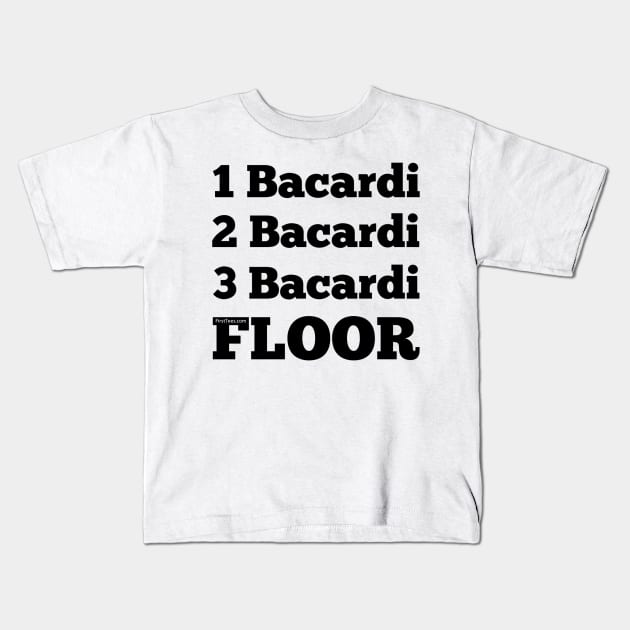 I Love Bacardi Kids T-Shirt by FirstTees